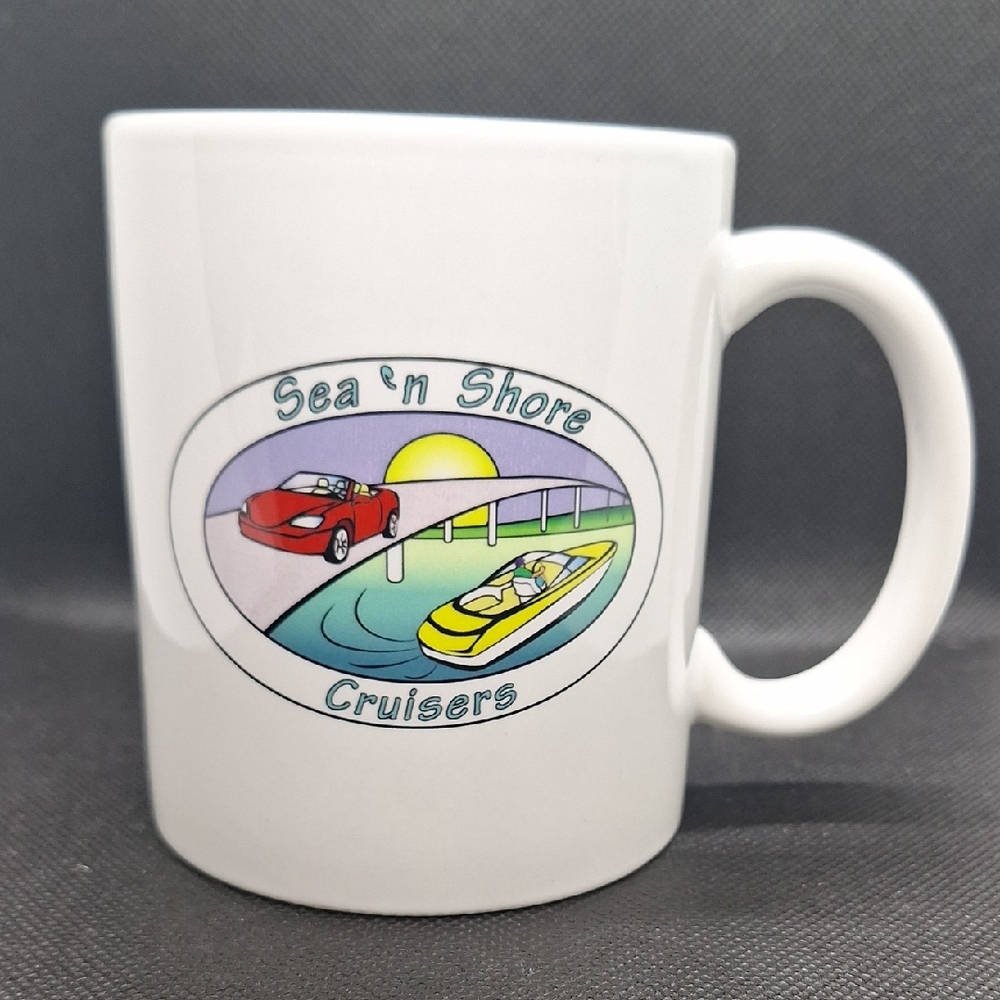 White Sea 'n Shore Cruisers Mug